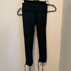 Aerie leggings with ankle ties